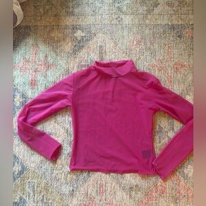 Lazy Oaf Mesh Long Sleeve Blouse